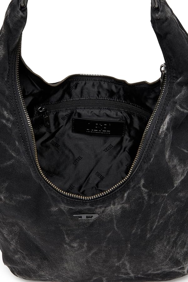 DIESEL　ディーゼル　Rave Hobo X　ホーボーバッグ　デニム　黒 Amazon | [Diesel] [ディーゼル] メンズ ホーボーバッグ RAVE